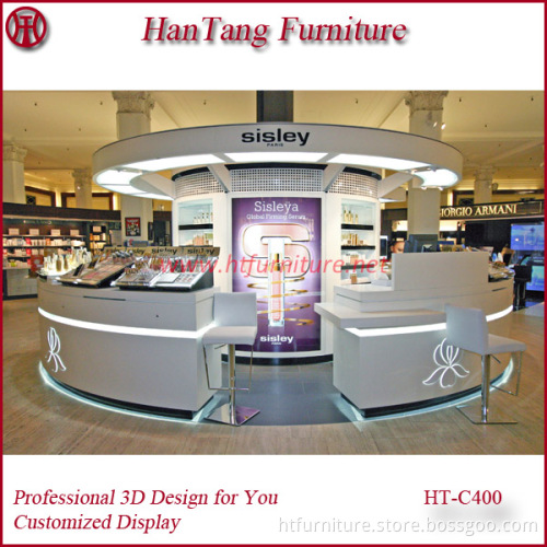 China modern retailer mall cosmetic kiosk design